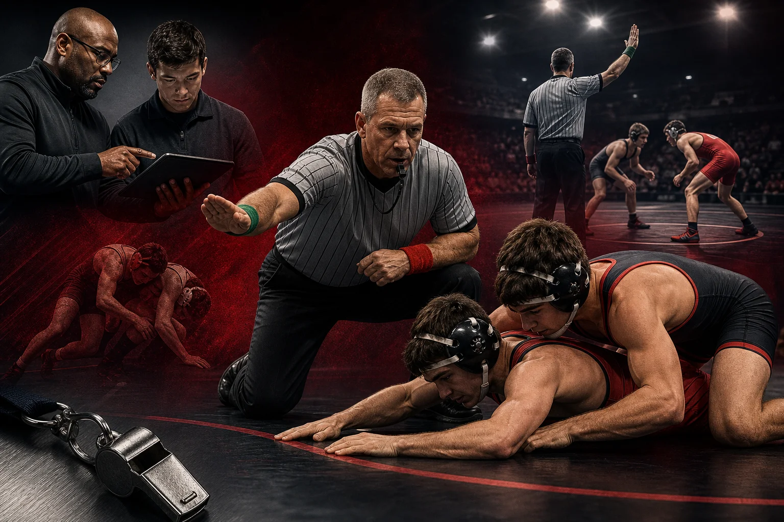 How NFHS Wrestling Officials Are Trained and Certified