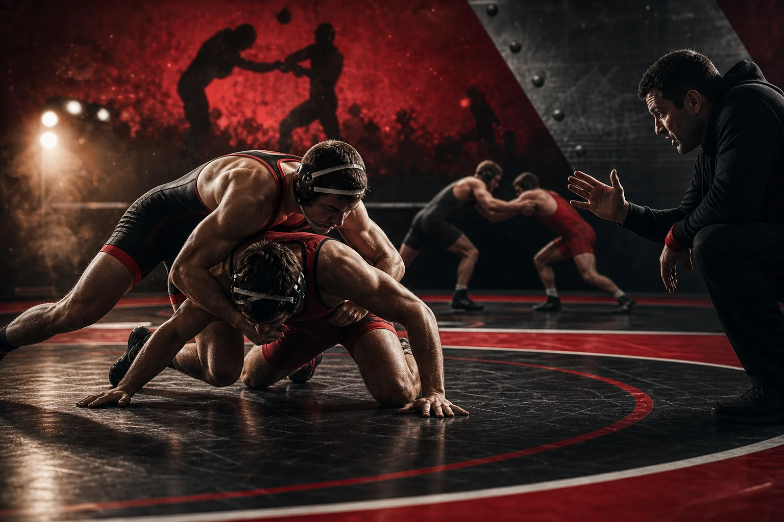 Live Wrestling in Practice: Designing Controlled Scrimmage Segments