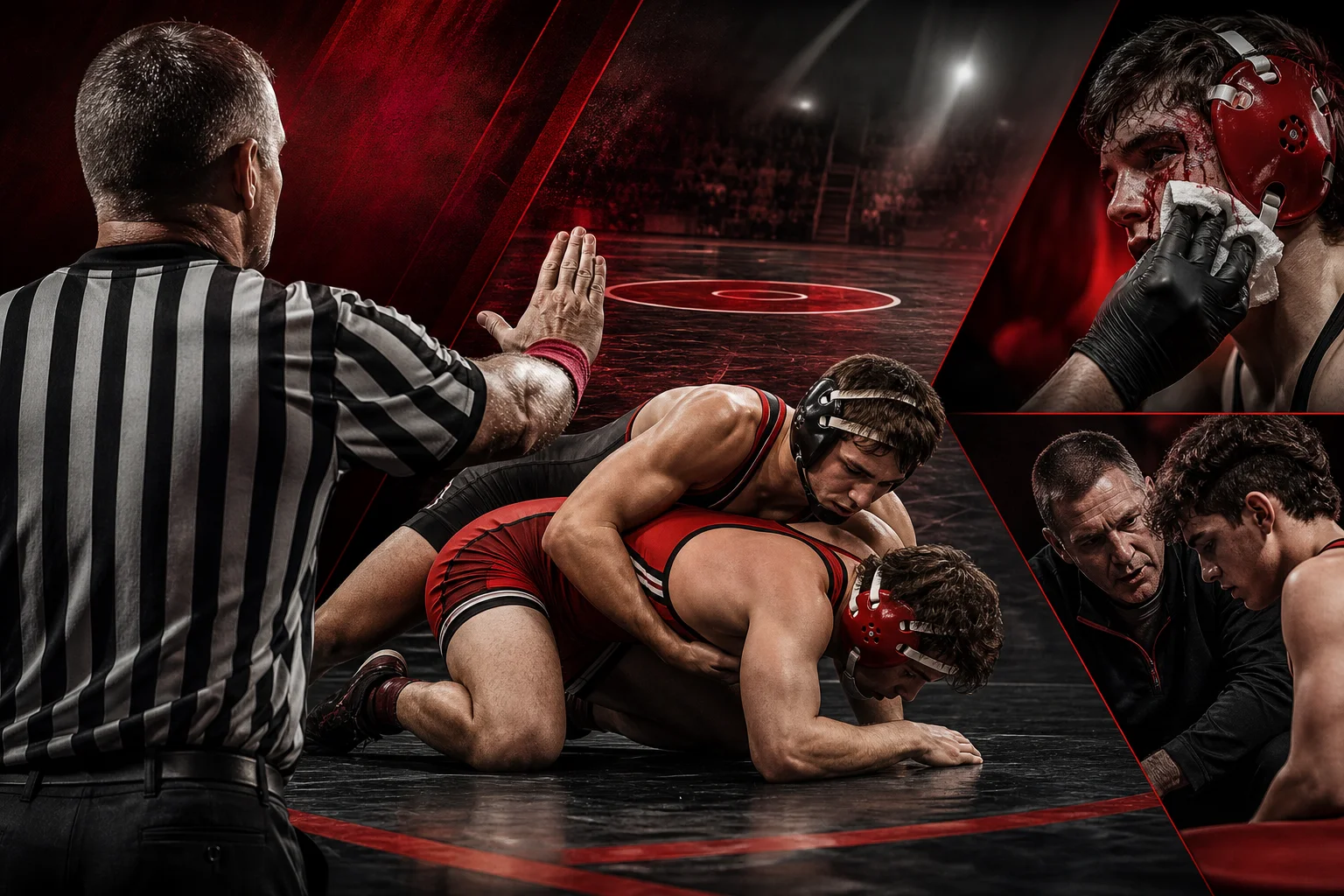 Blood Time & Injury Rules 2025-26: NFHS Wrestling Safety Guide