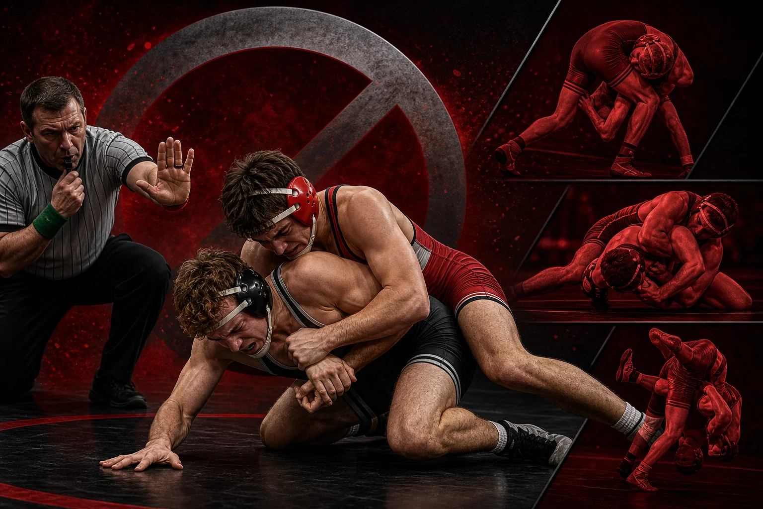 Illegal Holds in NFHS Wrestling 2025-26: New Prohibited Moves