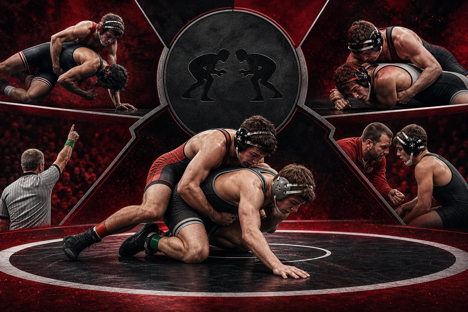 NFHS Wrestling Points System 2025-26: Takedowns (3), Escapes (1), Reversals (2), Near-Fall (2-3-4) - Complete Scoring Chart